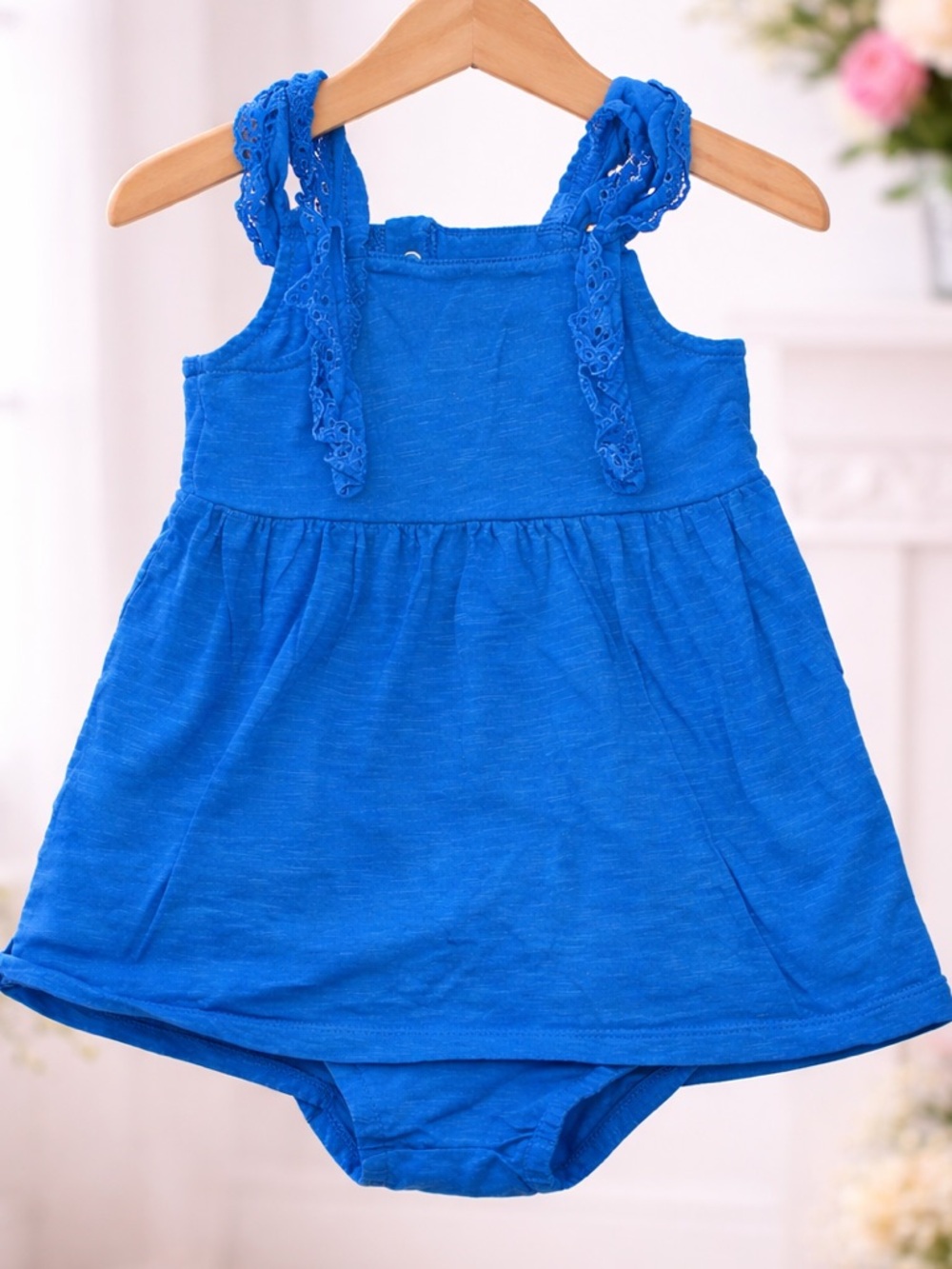 Girls size 6-9 months girls size 9 Months outfit summer dress romper